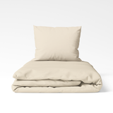 Käsintehty puuvillainen vuodevaatesetti | Ecru