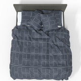 Käsintehty ylellinen Deluxe-puuvillasatiinivuodevaatesetti | Berlin