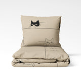 Patterned cotton fabric | Kitty