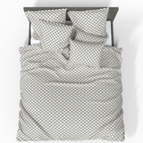 Käsintehty ylellinen Deluxe-puuvillasatiinipussilakana | Milan