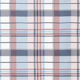 Kuviollinen puuvillakangas | Blush Tartan