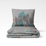 Käsintehty puuvillainen vuodevaatesetti | Jungle Lines