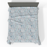 Käsintehty ylellinen Deluxe-puuvillasatiinilakana ilman kuminauhaa | Madrid