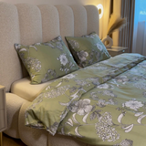 Handmade Luxurious Deluxe Satin Cotton Bedding Set | Geneva