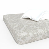 Käsintehty ylellinen Deluxe-puuvillasatiininen muotoonommeltu lakana | Prague