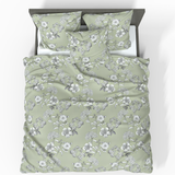 Handmade Luxurious Deluxe Satin Cotton Bedding Set | Geneva