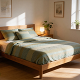 Käsintehty ylellinen Deluxe-puuvillasatiinivuodevaatesetti | Tbilisi