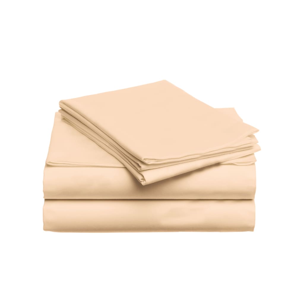 PREMIUM satiinilakana | Ecru - Lakana ilman kuminauhaa