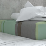 Ompele Deluxe satiininen kuminauhalla varustettu lakana | Amsterdam