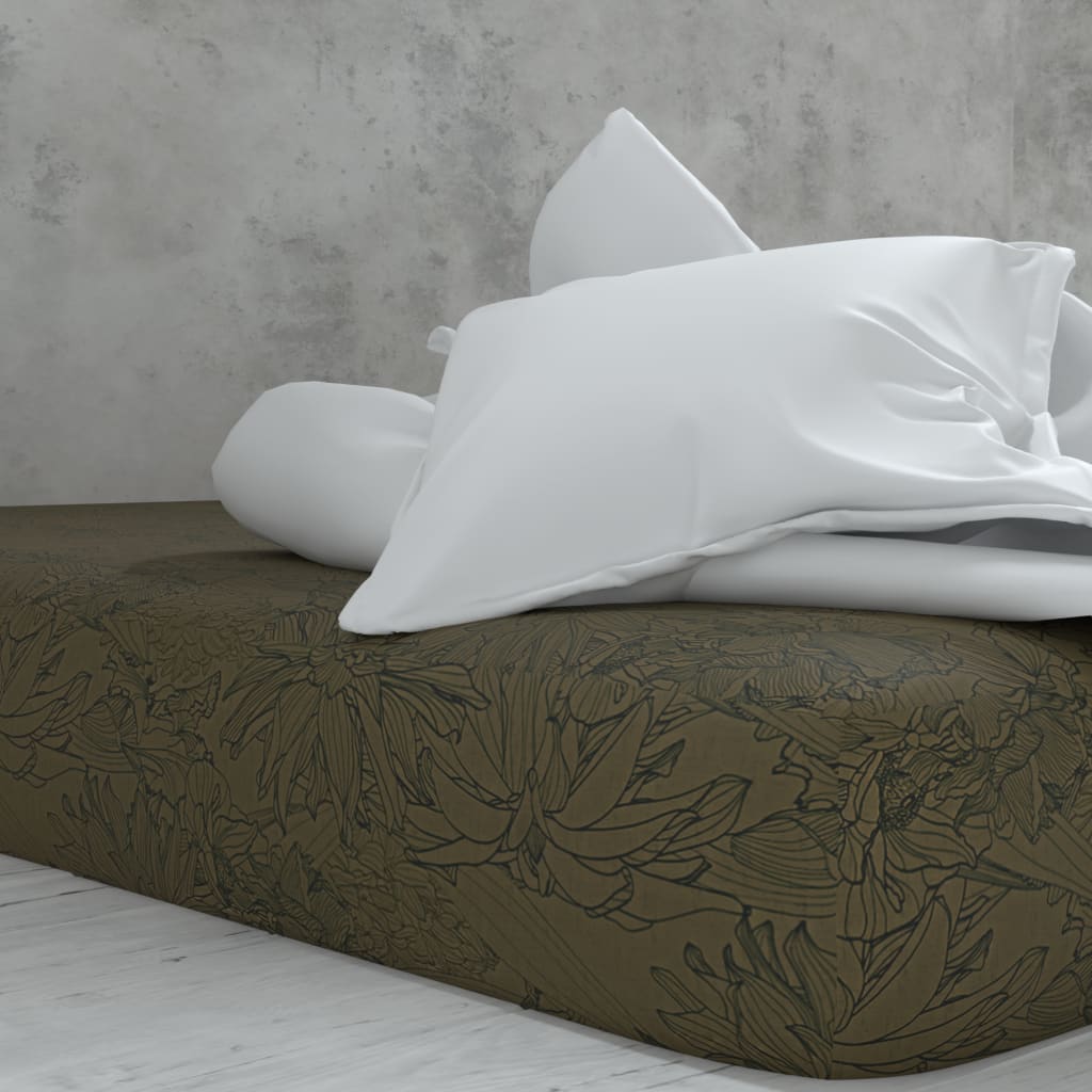 Ompelettu Deluxe satiininen lakana kuminauhalla | New York