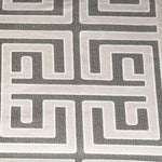 Sewn cotton duvet cover | Maze - Sewn