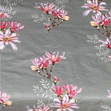 Sewn cotton duvet cover | Spring blossoms