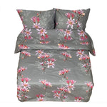 Sewn cotton duvet cover | Spring blossoms