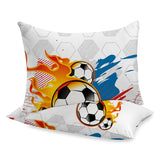 Ompele kangaspäällinen tyynylle | Football - Ompele