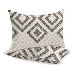 Sewn cotton pillowcase | Leopard - patterned