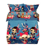 Ompeleva puuvillainen vuodevaatesetti | L.O.L. - Ompeleva