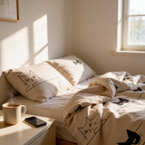 Käsintehty puuvillainen vuodevaatesetti | Kitty