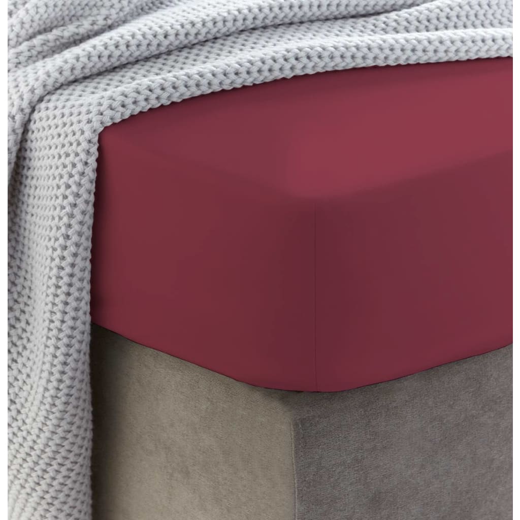 Ompelettu kangassänkyliina kuminauhalla | Biking red - Kangas